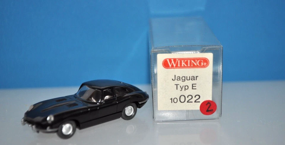Wiking 10-022 (22/2H) Jaguar XKE Tipo E (Negro) - NUEVO con CAJA Foto 3 de 4