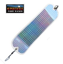 NEW - SUPERTACKLE -  11" PADDY WACKER - NOT SO DISCO - Salmon trolling flasher.