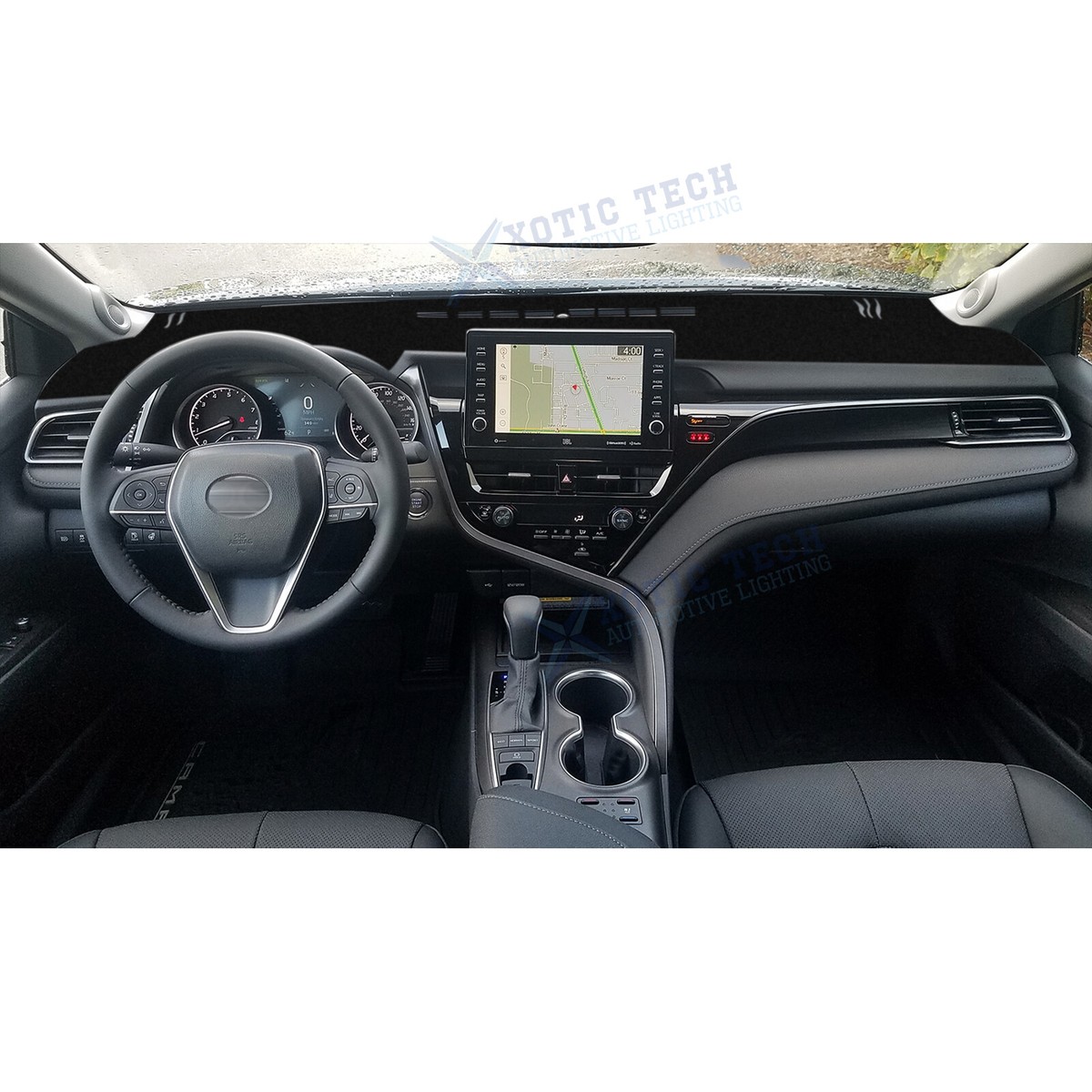 POSAID for Toyota Camry Dash Cover 2023 2022 2021 2020 2019 2018 Dashboard Cover Mat Custom Fit Toyota Camry 2018-2023, Red Trim