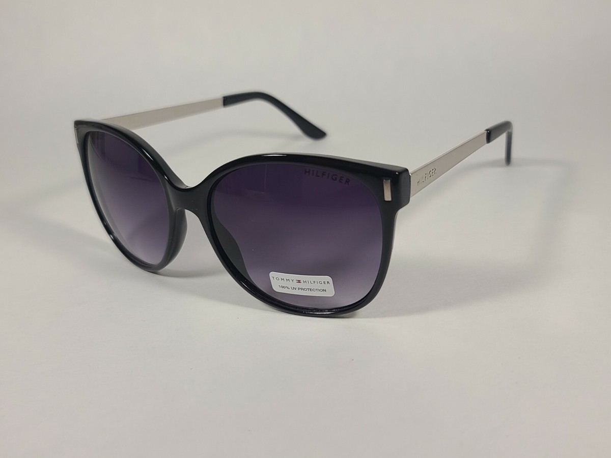 Tommy Hilfiger Breeda WP OL429 Sunglasses Black Silver Frame  display picture 1