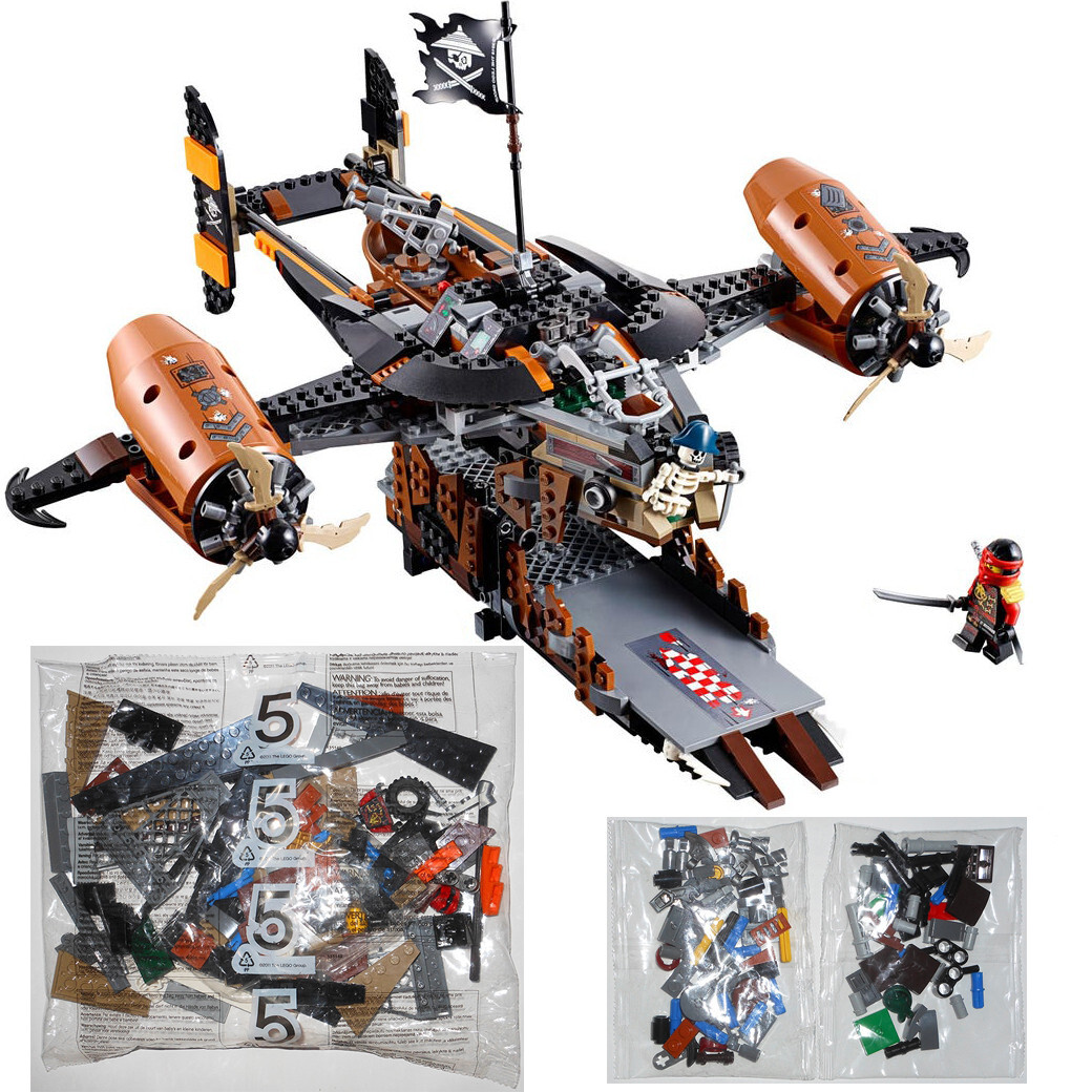 LEGO 70605 Misfortune's Keep: 3 NEW SEALED BAGS (partial set) Kai