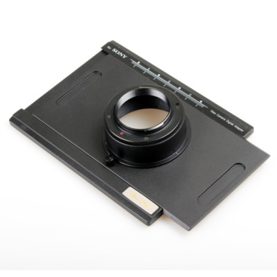 Digital SLR Slide Adapter Für  Sony E-Mount A7R IV A6000 NEX-5 RX1 To 4x5 Camera