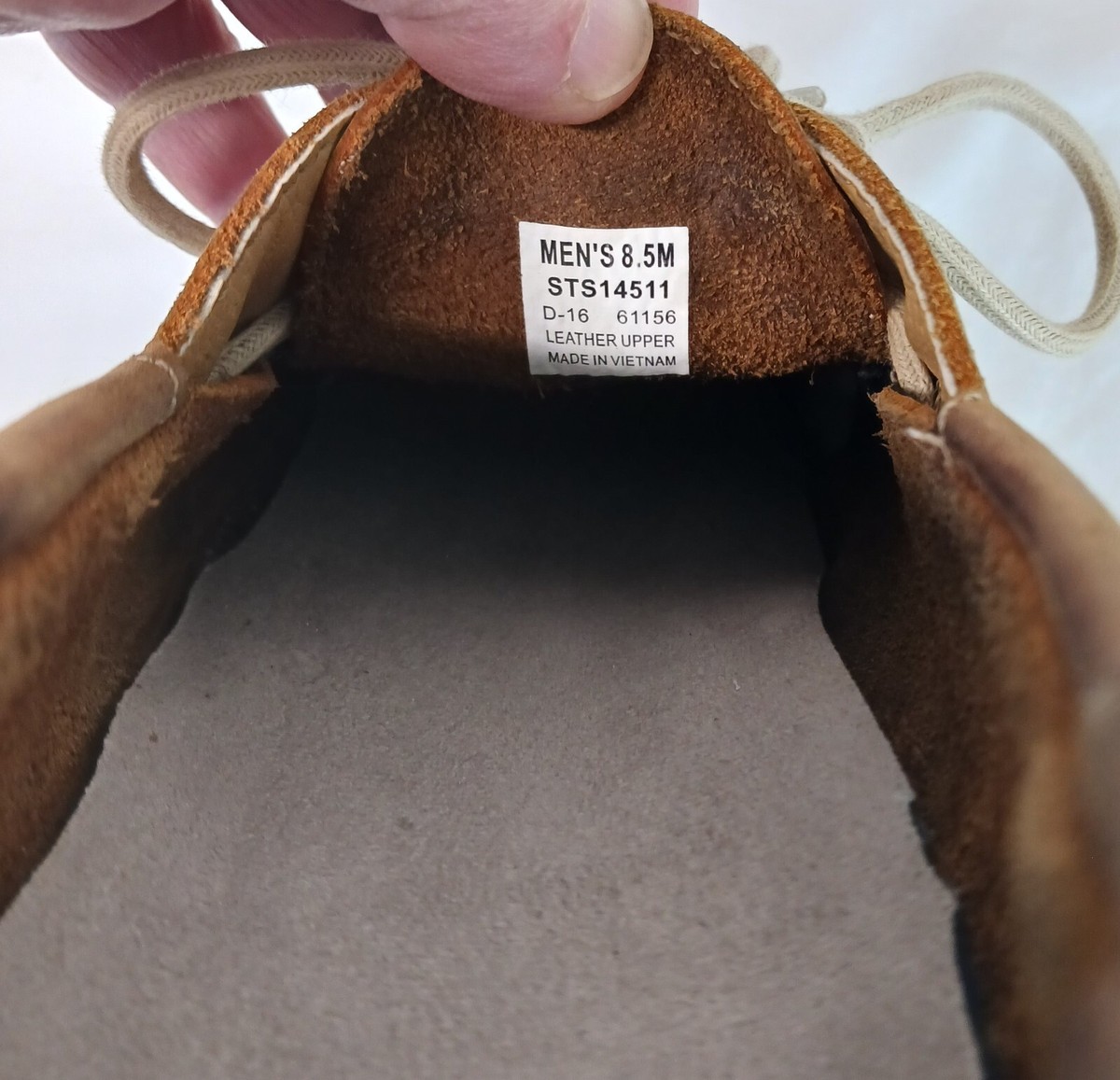 Sperry Top Sider Men's Boat Shoes 8.5M 2 Eye STS14511 Suede
