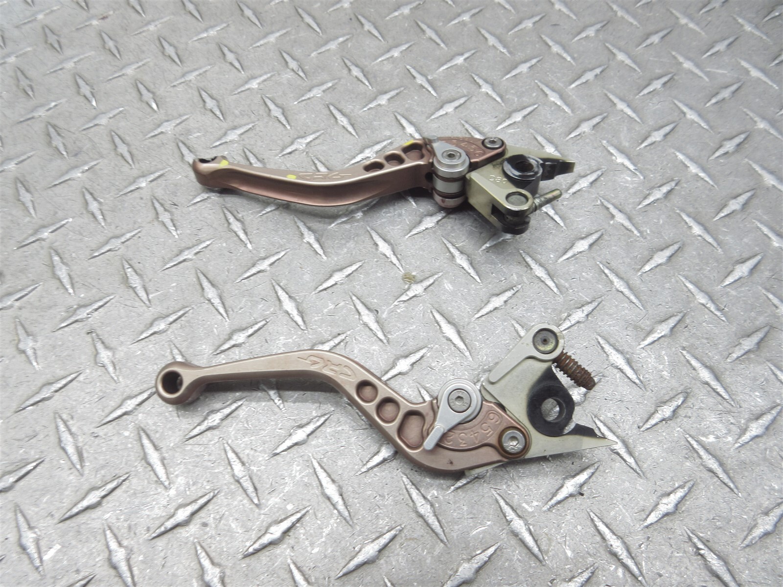 2002 98-03 Aprilia 1000 RSV MILLE Aftermarket CRG Clutch Front Brake Lever Pair