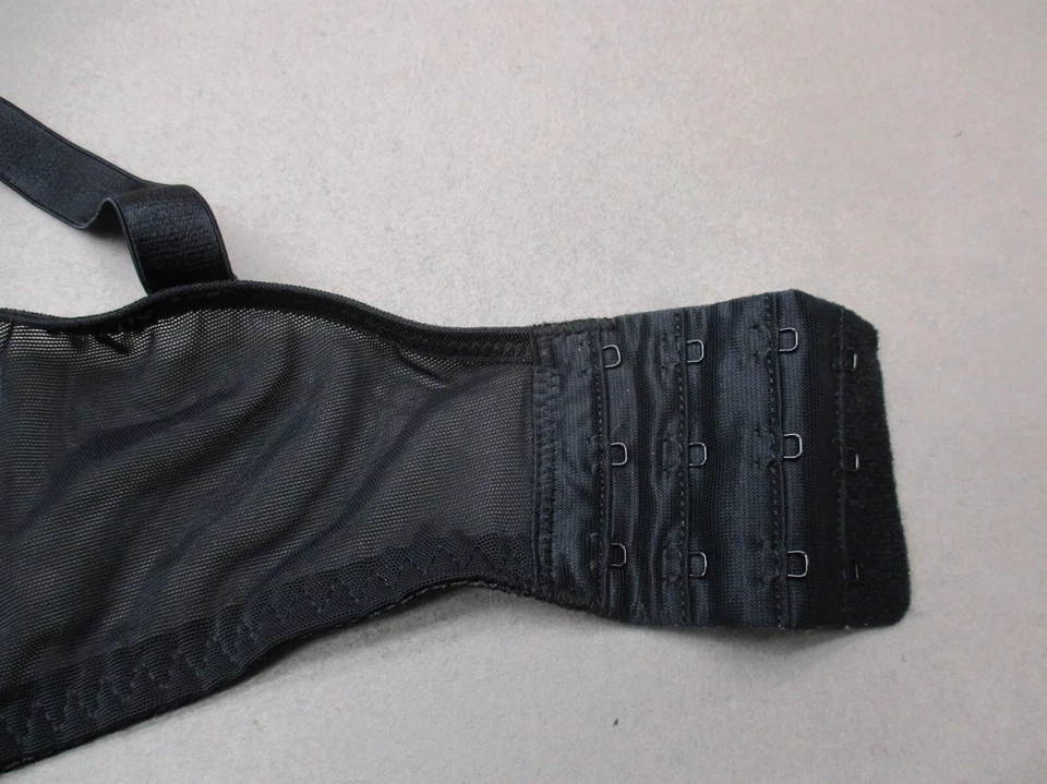 36D GILLIGAN&O'MALLEY Womens BLK Unlined Underwire Back Closure Nursing Bra 5N - Image 4 of 4