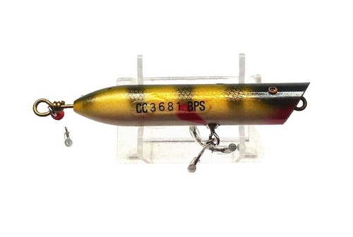 2 NOS Vintage Bass Buster Beetle Spin Fishing Lure Orange & Black | eBay