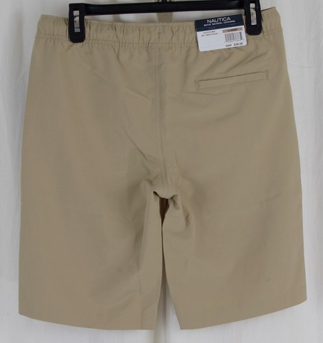 Nautica Boys' School Uniform Performance Short Khaki Size 12 Husky - Picture 3 of 3