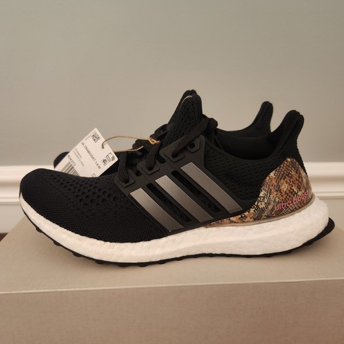 Adidas Womens Ultraboost 1.0 ID4373 Black Running Shoes Sneakers Size 6 - Picture 4 of 10