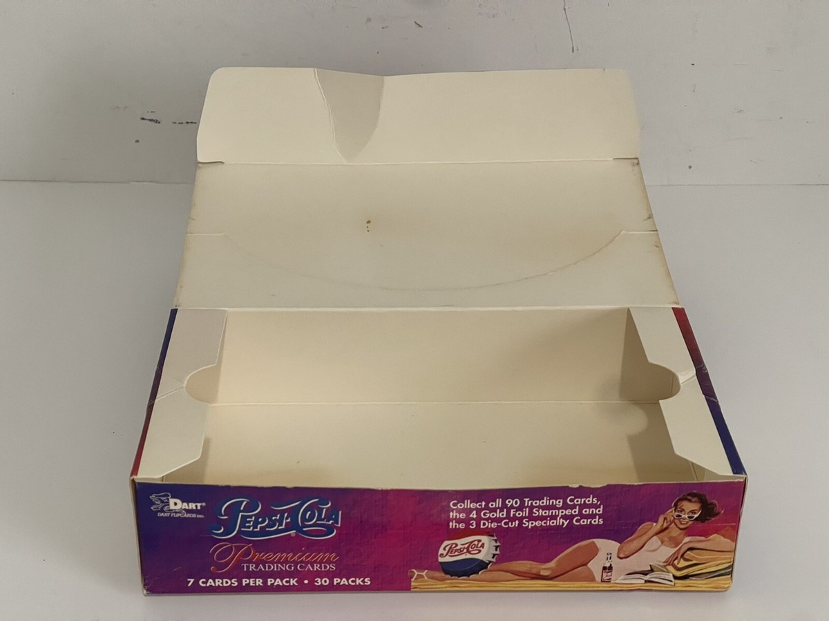 PEPSI-COLA 1996 PREMIUM Series Trading Card EMPTY BOX | eBay