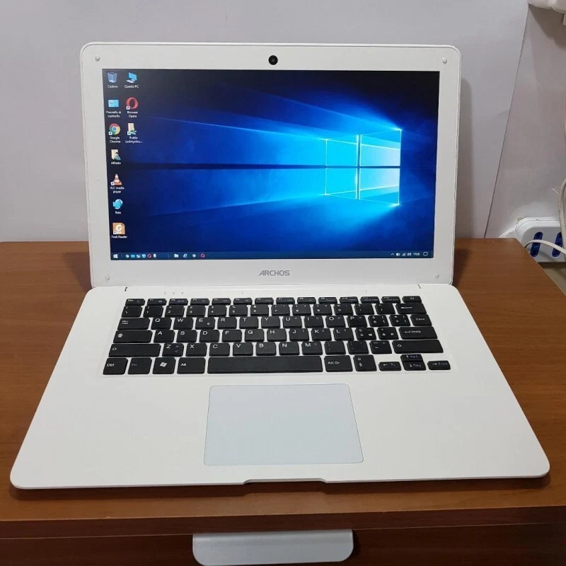 Notebook PC Portatile SLIM bianco Windows 10 sottile 14,1" Intel mini HDMI 18200 - Immagine 2 di 4