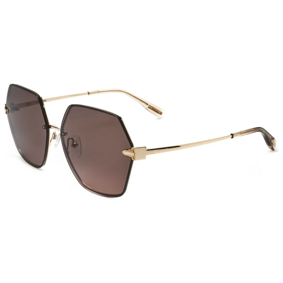Gafas de sol Trussardi doradas 60 mm para mujer STR452F-300-60