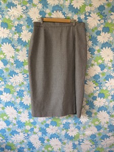 gingham skirt 80s