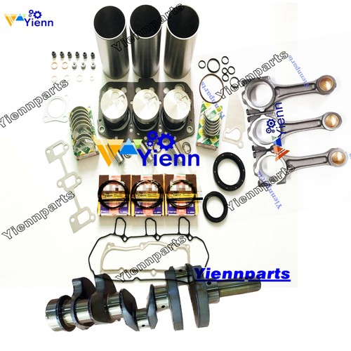 3TNV70 3TNV70AJUV Crankshaft Overhaul Rebuild Kit Rod For Yanmar