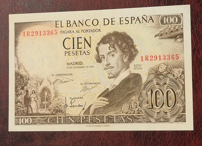 Spain 100 Pesetas 1965