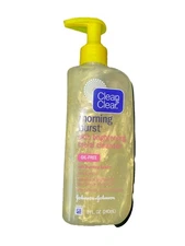 1 Clean & Clear Morning Burst Skin Brightening Facial Cleanser Oil-Free 8 Oz.
