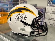 Joey Bosa San Diego Chargers Signed Full Size Matte Autographed Helmet BAS Auth.