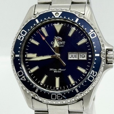 Orient Sports Diver F692-UAA0 automatische marineblaue Herrenuhr mit...