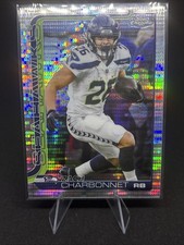 2025 Topps Chrome Pulsar Parallel Zach Charbonnet Seattle Seahawks #279