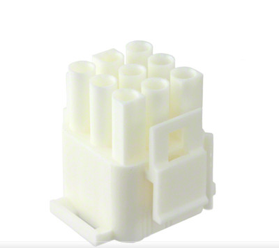 100-Pack Genuine Molex 50-84-1095 MLX Plug Housing 9-Way Pin Matrix Bulk