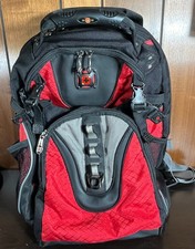SWISSGEAR Maxxum Black Red Laptop Travel Backpack Great Condition - Quality Bag