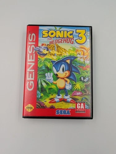Sonic the Hedgehog 3 (Sega Genesis, 1994) CIB