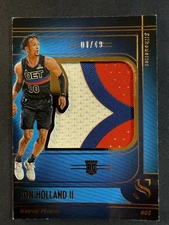 2024 Silhouette Ron Holland II RC #1/49 Detroit Pistons