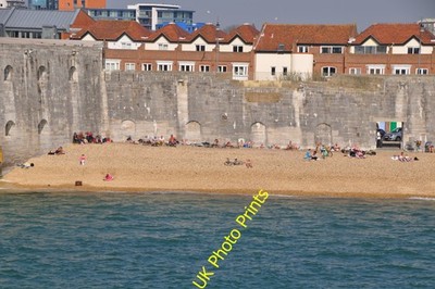 Foto A2 Portsmouth : Sandstrand Newtown \/SZ6199 A Sandstrand bei Bat c2012