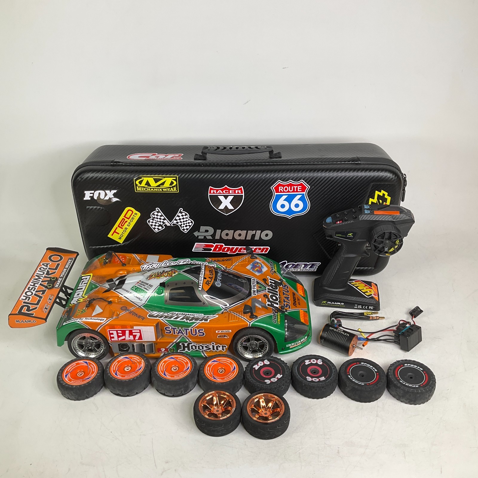 1/10 Brushless High Speed Carbon Fiber Chassis With Extras