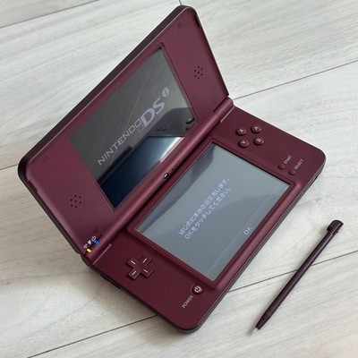 [Duty-free] Nintendo DSi LL XL wine red Console  Japanese ver. NTSC-J W/STYLUS