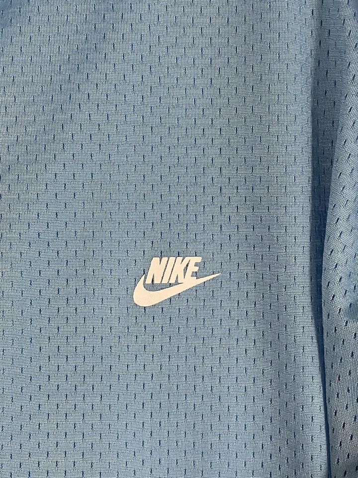 Nike Track Suit Womens 2XL Light Blue Mesh Warm Up Full Zip Jacket Pants Set - Image 4 of 4