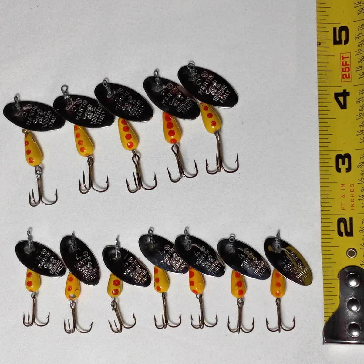Leurre de pêche à l'appât Panther Martin Spinner leurre brochet musqué 1 1/4 oz