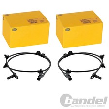 2X HELLA ABS-SENSOR RADDREHZAHL HINTEN passen...