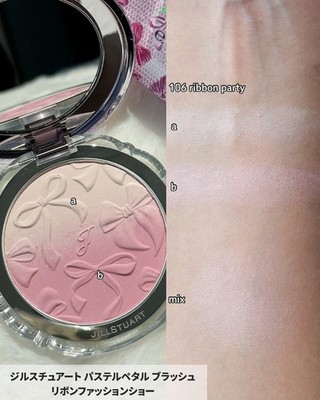 Jill Stuart Holiday 2025 Pastel Petal Blush Ribbon Fashion Show