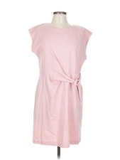 Nine West Women Pink Casual Dress L
