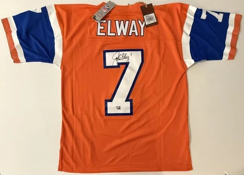 JOHN ELWAY Signed Mitchell & Ness NFL Legacy Jersey $150 BRONCOS (Fanatics)