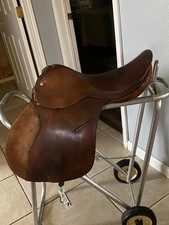 Used 17.5" Crosby english saddle soft leather FREE SHIPPING