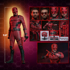 Hot Toys Daredevil: Born Again TMS154 Daredevil 1/6 Scale Figure LIVE DBL BOXED - Image 2