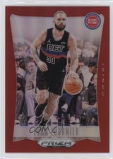 2023-24 Panini Prizm Deca Red Prizm /199 Evan Fournier #27