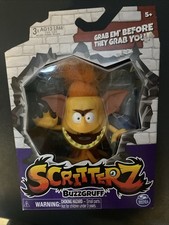 Scritterz Buzzgruff Interactive Orange Mini Monster Jungle Creature Toy NEW