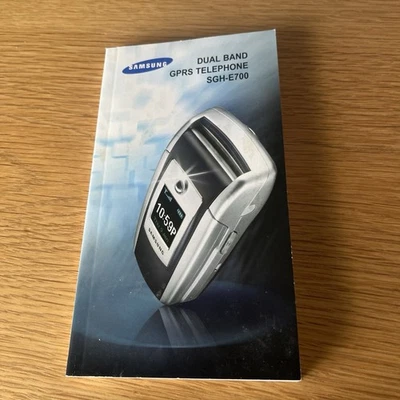 Samsung SGH-E700 Instruction Manual - Image 1 of 3
