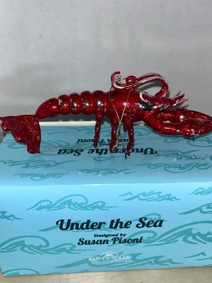 Adler Christmas Ornament 8  Lobster#2 164909 One Noble Gems Under The Sea Piconi