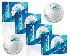 Maxfli SoftFli Graffiti Golf Balls Color: Blue 4 Pack 48 Balls