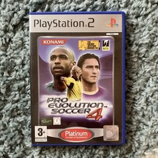 Pro Evolution Soccer 4 Platinum Edition Konami - PlayStation 2 (PS2) FAST P&P