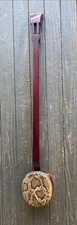 Vintage Instrument, Lute With Snake Skin Cover resonator, Looks to be hand made