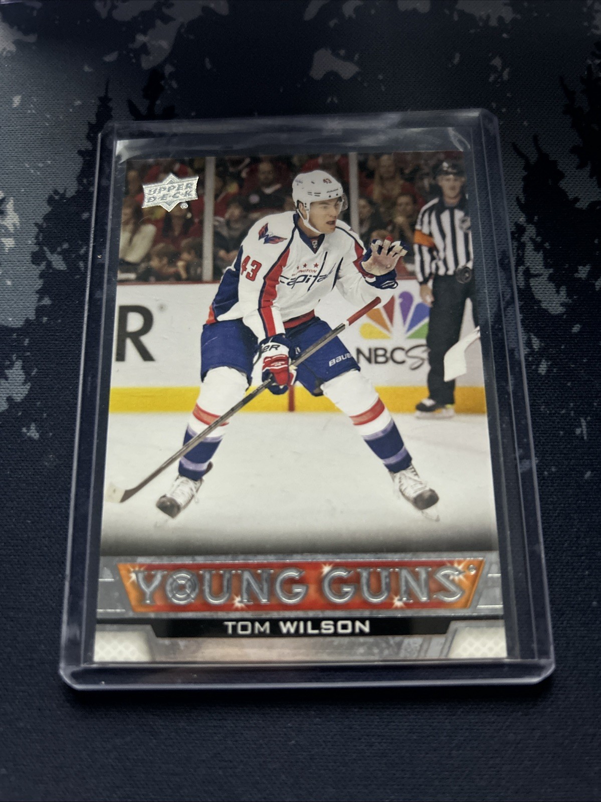 2013-14 Upper Deck Series 1 Tom Wilson Young Guns RC Rookie #212 Capitals