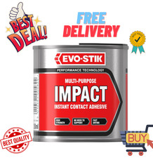 EVO-STIK Impact Adhesive 250ml - Multipurpose High-Strength Contact Glue Bonds