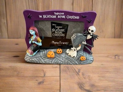 The Nightmare Before Christmas 3D 4x6 Picture Frame Gray Purple 2016