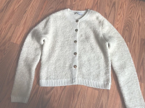 OFF WHITE Cardigan giacca donna mango