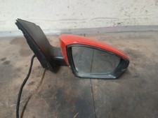 VOLKSWAGEN Polo 6R WING DOOR MIRROR RIGHT SIDE ELECTRIC 2009-2014 flash red