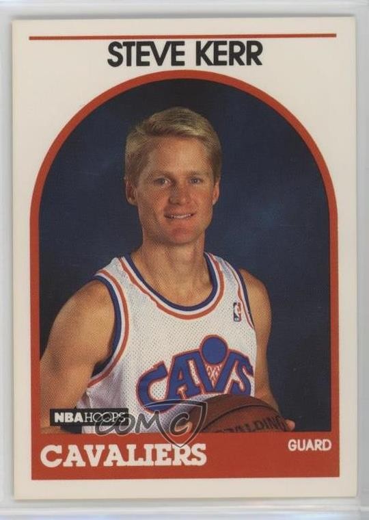 1989-90 NBA Hoops Steve Kerr #351 05cx